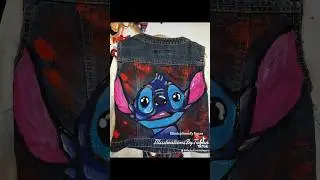 The cute little blue alien Stitch!💙. #stitch #liloandstitch #disney #shorts
