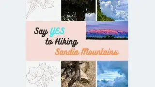 Hike at 2 Mile High - Pt 1 | SANDIA CREST CLIFFSIDE TRAILS | Scenic Hikes New Mexico |  4K