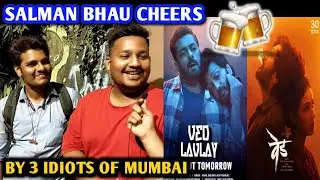 Ved Movie Trailer Reaction | By 3 Idiots Of Mumbai | Salman Khan | Riteish D | Ved Lavlay Song