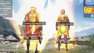 PUBG MOBILE 🔥S15 CONQUEROR EFFECT LOBBY🔥