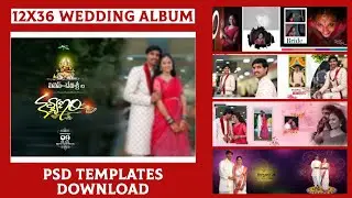 12x36 Wedding Album PSD Templates Download || NN PHOTOSHOP