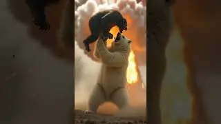 Wrath of the Wild Bear vs Ape, A Ferocious Clash Between Fury and Survival