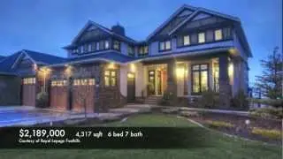 8 Most Expensive Homes in Aspen Woods - Calgary Luxury Real Estate Marketing by Ross PAVL