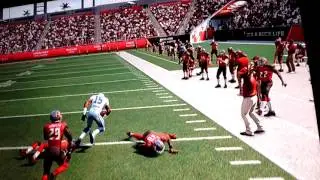 Devin Street with a huge TD catch