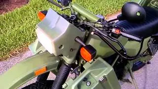 Harley Davidson MT500 Military Bike