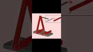Lego Маятник Простые механизмы (инструкция)  #лего #lego