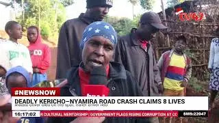 8 people killed in deadly Kericho&ndash;Nyamira Highway crash; matatu driver dies, trailer driver fled