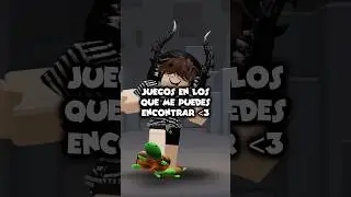 Juegos en los que me puedes encontrar 🙀 || Hect0rblox