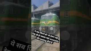 Testing and Assembling WAG9 #wag9 #wag9h #wap7 #wap7locomotive #wag9hh #locopilot #indianrail #rail