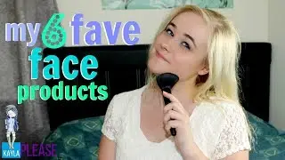My Favorite Face Products for July 2017 | Reducing Acne and Shine for Sensitive Skin | Kayla Please