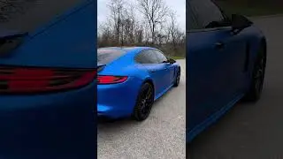 Porsche wrapped in KPMF Matte Iced Blue Titanium | Video by @octanecustomspgh