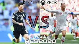 First match in PES 2020 LITE XBOX ONE