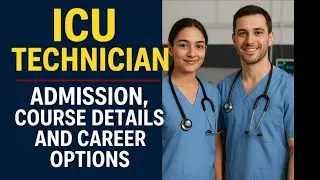 ICU Technician in India || ICU Technician Course Full Details, Admission and Placements