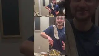 Sometimes it&rsquo;s a battle in the kitchen😂 #funny #baking #dessert #viral #laugh