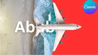 Travel Intro Animation using Text Reveal Effect in Canva