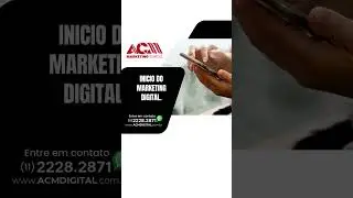 Inicio do Marketing Digital.
