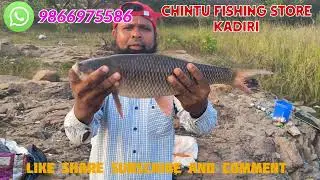 PEDDERU PROJECT DAM ROHU FISHING CHINTU FISHING STORE, KADIRI CELL 9866975586