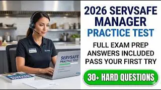 2026 ServSafe Manager Practice Test | Full Exam Prep and Answers to Pass Your First Try