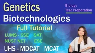 Entrytest preparation Biotechnology for SAT Biology NUST NET Medical LUMS SSE UHS MDCAT MCAT AKU