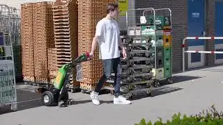 Movexx Electric Drive Tug with Powered Clamping Hook