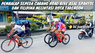 Pembalap Speda Asal Spanyol dan Filipina Melintasi Kota Takengon (Road Bike ITDL 29-10-2022)