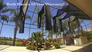 Super Screen Rescreen (Shade Screen Roof) By: Mr. Screen Repair&reg;