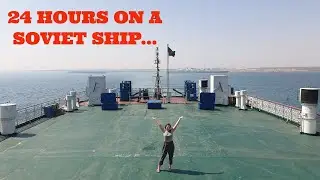 Taking the Caspian Sea Ferry from Kazakhstan to Azerbaijan - Aktau to Baku!