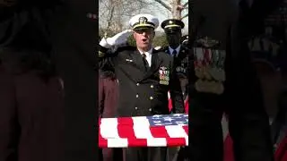 Military Funeral Honors for U.S. Navy Gunner&rsquo;s Mate 3rd Class Herman Schmidt
