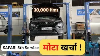 Tata Safari 5th Service | Full Details @Wanderer_SwaRaj