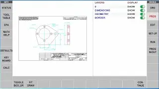 Programar con Archivos DXF en el control ProtoTRAK RMX