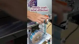 Gentlely push box labeling finished you must never seen such efficient right corner labeling machine