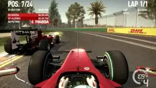 F1 2010 PC Gameplay