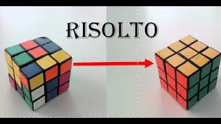 Come risolvere il cubo di Rubik senza algoritmi: METODO A STRATI