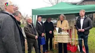 #Eifelblick #Rollesbroich #Spatenstich f&uuml;r den #Dorfladen #DORO