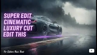 Supercar Edit Beat 🚘🎬 | Cinematic Bass Music for Edits