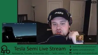 Tesla Semi Live Stream! Join us as we watch and discuss the event live!