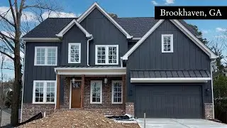 MODERN NEW CONSTRUCTION HOME for Sale in Brookhaven, GA- 4 Bedrooms- 4 Bathrooms