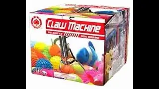 CLAW MACHINE - COLORFUL 25 SHOT 500 GRAM CAKE BY RED LANTERN FIREWORKS