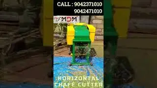 MDM Horizontal Chaff Cutter | Modern Dairy Machines \ #shorts