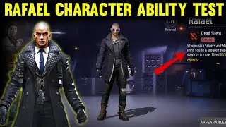 RAFAEL CHARACTER IN FREE FIRE ABILITY | RAFAEL ABILITY TEST | FREE FIRE RAFAEL CHARACTER ABILITY 