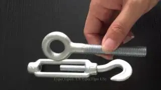 US type Turnbuckle / Tensor marino