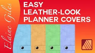 Create Easy Leather-look Planner Covers in Affinity Publisher
