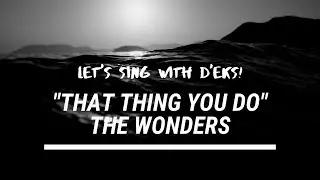 That Thing You Do! - The Wonders (Karaoke)