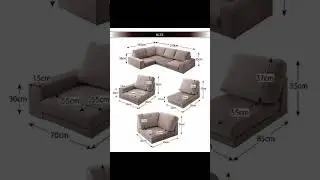 Sofa size || #sofa #drawing #size  #furniture #architecture #interior #home #map #aarcadestudio