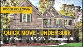 Luxury Homes for Sale in Weddington NC under $800,000