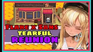 Shiranui Flare Having a Tearful Reunion With Sans In Deltarune Game [Hololive/Eng Sub]