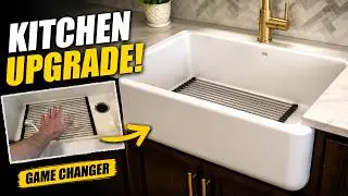 Transform Your Kitchen with the KOHLER Whitehaven Farmhouse Sink!