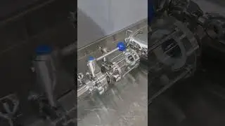 SIDE-ENTRY Filter to beer 🍻 with sanitary connection #breweryequipment #stainlessteel