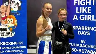 FIGHT LIKE A GIRL, kick box  Israel 