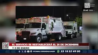 SUSPENDEN RECOLECCI&Oacute;N DE BASURA